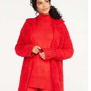 PETITE BOUCLE DOUBLE BREASTED COATIGAN
Ann Taylor